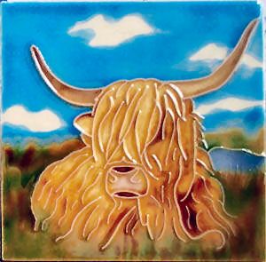 Highland Cow 4x4