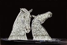 Midnight Kelpies 8x12