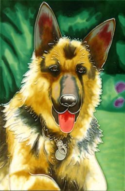 German Shepherd 8x12